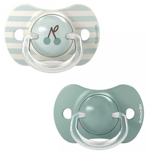 Suavinex Birdies 2 Pacifiers With Symmetrical Teats SX Pro 18 Months and up - Colour: Green