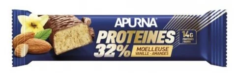 Apurna Proteins 32% Soft Bar 45 g - Taste : Vanilla-Almond