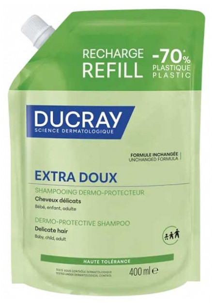 Ducray Extra-Gentle Shampoo Refill 400 ml