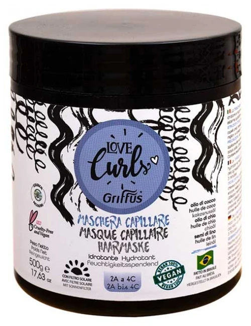 Griffus Love Curls Moisturizing Hair Mask 500 g