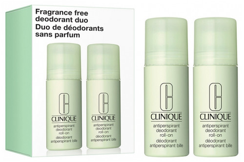 Clinique Roll-On Antiperspirant Deodorant Set of 2 x 75 ml