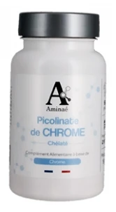 Aminaé Chelated Chromium Picolinate 60 Capsules