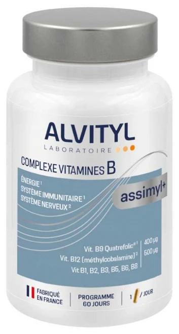 Alvityl Assimyl+ Vitamin B Complex 60 Capsules