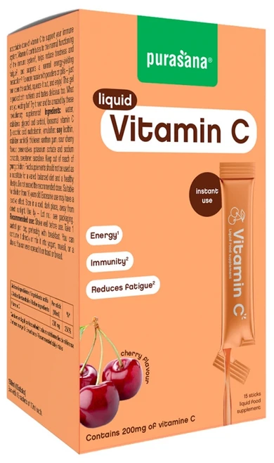 Purasana Liquid Vitamin C 15 Sticks