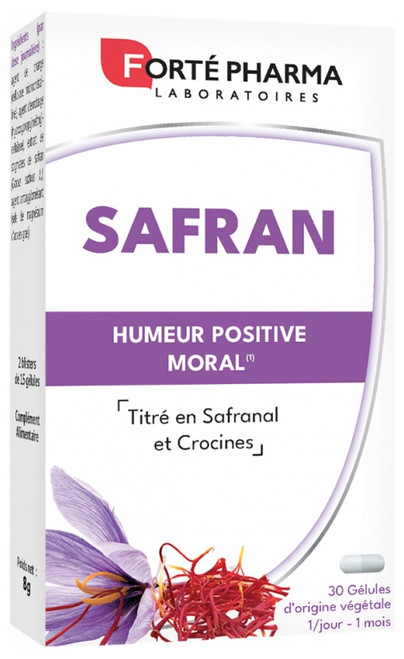 Forté Pharma Saffron 30 Capsules