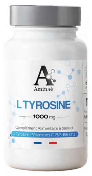 Aminaé L Tyrosine 1000 mg 60 Capsules