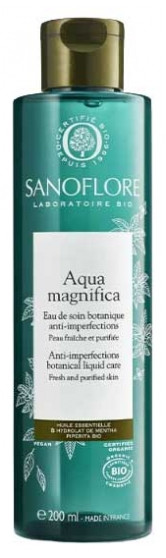 Sanoflore Magnifica Aqua Organic Anti-Imperfection Botanical Care Water 200 ml