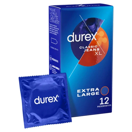 Durex Comfort XL Extra Wide and Extra Long 12 Condoms