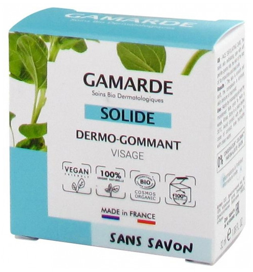 Gamarde Solid Dermo-Scrubbing Face Organic 32ml