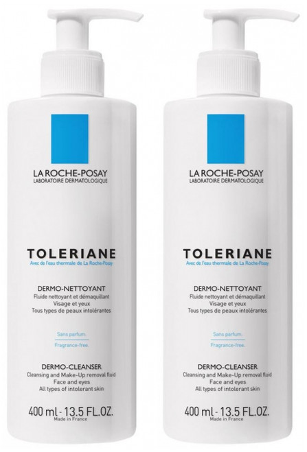 La Roche-Posay Tolériane Dermo Cleanser 2 x 400ml