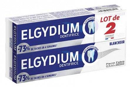 Elgydium Whitening Toothpaste Set of 2 x 75 ml