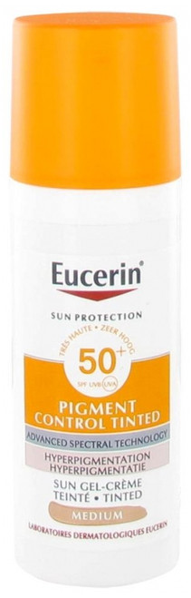 Eucerin Sun Protection Pigment Control Tinted SPF50+ 50ml - Colour : Medium