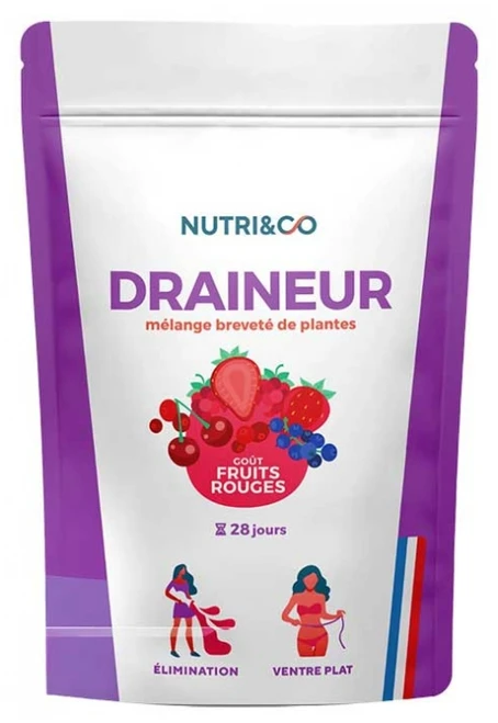 Nutri&Co Draineur 100 g - Taste: Red Fruits