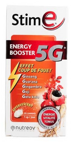 Nutreov Stim E Energy Booster 5G 20 Effervescent Tablets