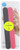 Vitry 10 Wooden Nail Files 18 cm - Colour: Black and Red