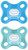MAM Comfort 2 Silicone Soothers 0 Months and + and Sterilisation Box - Colour: Blue