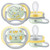 Avent Ultra Air Nighttime 2 Soothers Orthodontic 18+ Months Avent Ultra Air Nighttime 2 Soothers Orthodontic 18+ Months