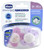 Chicco Physio Comfort Night 2 Silicone Soothers 16-36 Months - Model: Pink Kitten and Pink Stars