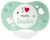 Luc et Léa Physiological Silicone Soother with Ring 6-18 Months - Model: I love my Comforter