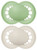 MAM 2 Soothers Original Tendance 6 Months and + - Colour: Green and Grey
