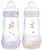 MAM 2 Baby Bottles Easy Start 260 ml 2 Months and + Flow 2 - Colour: Lilac/Sand MAM 2 Baby Bottles Easy Start 260 ml 2 Months and + Flow 2 - Colour: Lilac/Sand