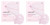Medicube PDRN Pink Collagen Gel Mask 28 g Pack of 2