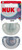 NUK First Choice Night Silicone Pacifiers 6-18 Months - Model: Hippopotamus/Koala