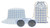 Horizane Sun Set Pack for Children 2-4 Years - Colour: Blue