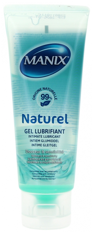 Manix Natural Lubricant Gel 80ml - Steych