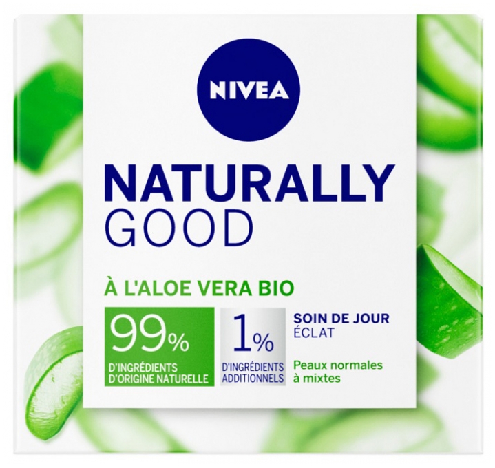 Nivea Naturally Good Soin de Jour clat Aloe Vera 50 ml - Steych
