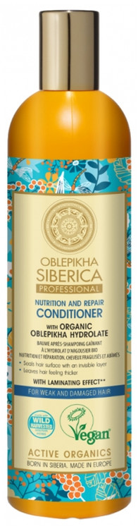 Natura Siberica Oblepikha Nutrition y Repair Acondicionador Cabello Debil y Dañado 400ml main image 0