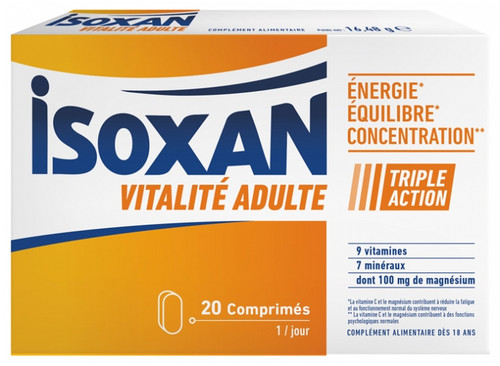 Isoxan Vitality Adult 20 Tablets - Steych