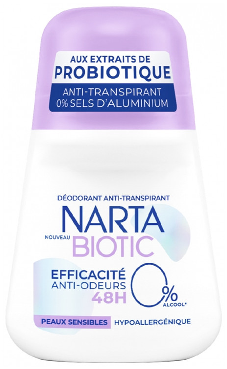 Narta Biotic 48H Anti-Perspirant Deodorant for Sensitive Skin 50 ml ...
