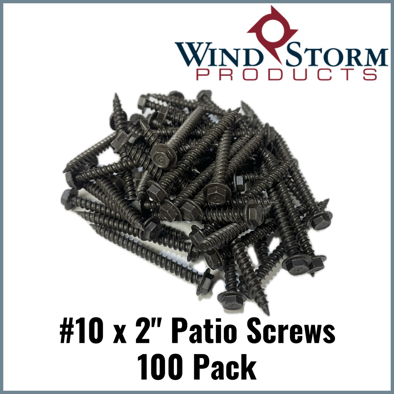 Patio Screws - #10 x 2