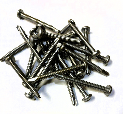 #14 x 2- 1/2" 410 stainless pan head tek screw