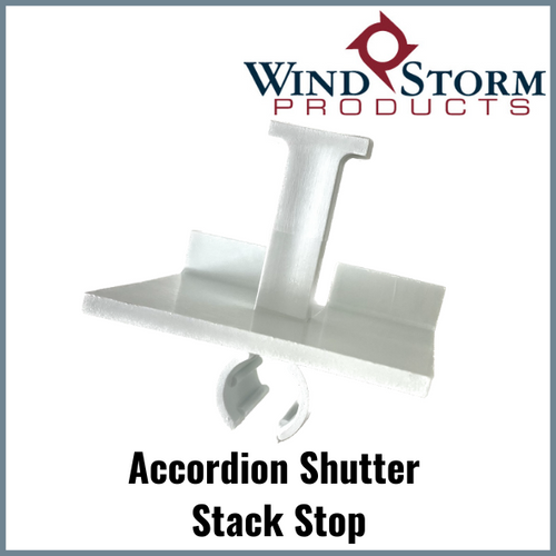 Universal Stack Stops for Accordions | White