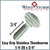 1/4-20 x 3/4"  Easy Grip Thumbscrew - Stainless Steel