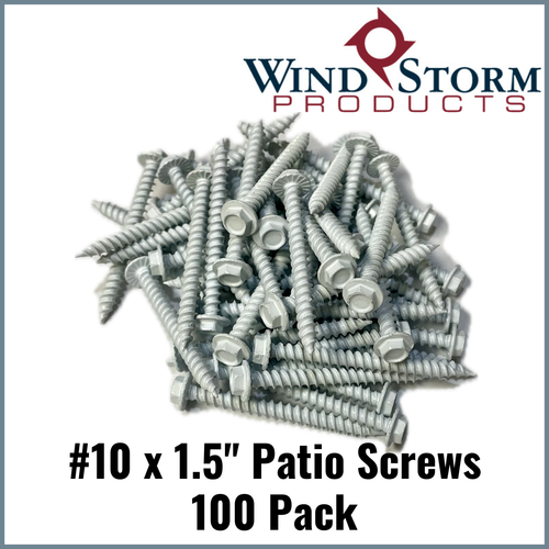 Patio Screws - #10 x 1.5