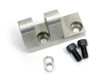 New billet replacement lower alternator mounting bracket FIAT 124 Spider, Sport Coupe and Sedan 1966-1977 for mounting the Auto Ricambi 95amp alternator on the exhaust (right) side of the engine  -  Auto Ricambi, EL0-428-Z