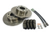 Front brake rebuild kit FIAT 124 Spider, Spider 2000 and Pininfarina - 1966, 1967, 1968, 1969 ,1970, 1971, 1972, 1973, 1974, 1975, 1976, 1977, 1978, 1979, 1980, 1981, 1982, 1983, 1984, 1985 (except Pininfarina 1985 1/2) FIAT 124 Sport Coupe - 1967-1975 Auto Ricambi BR0-124, 4385812, 4139010, 4208311, 4464149, 4157473, 4188755, 10284460, 790163, 809065, 10260160, 5888154, 4236412, 4333331, 4434816, 4434823, 701641, 790118