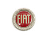 OEM original FIAT wreath emblem FIAT 124 Spider and Spider 2000 - 1975-1982 FIAT X1/9 - 1974-1982  -  Auto Ricambi, RE3-199, 4134236