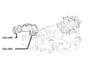 Thermostat housing or water outlet to head rubber sealing gasketFIAT 124 Spider, Sport Coupe and Spider 2000 and Pininfarina - 1966-1985 - Auto RicambiGA1-402, 5923392