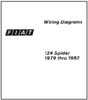 1979-1982 Wiring Diagram Booklet
FIAT Spider 2000 - 1979-1982 - Auto Ricambi