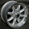 Minilite style wheels -  Set of four - 13" x 7", zero offset
FIAT 124 Spider, Sport Coupe, Spider 2000 and Pininfarina - 1966-1985
 - Auto Ricambi
SU9-375