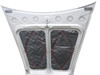OEM Hood insulation liner retainer FIAT 124 Spider - 1978  -  Auto Ricambi, RE2-413, 1905943, 1905942, 5886349