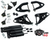 Complete front suspension kit FIAT 124 Spider, Spider 2000 and Pininfarina - 1966-1985 FIAT 124 Sport Coupe - 1967-1975  -  Auto Ricambi, SU3-500-KIT, 4134143, 4134144, 4134139, 5976986, 5976987, 4134140