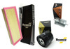 Filter Kit FIAT 124 Spider - 1980, 1981, 1982, 1983, 1984, 1985 Fuel Injected  -  Auto Ricambi, 4434867, 4442559, 311, 4434791, 4469396, 4469397, FT9-085