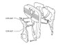OE Used water pump long bolt FIAT Spider 2000 and Pininfarina - 1979-1985   -  Auto Ricambi, CO5-645, 4430201