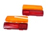 Complete driver and passenger (left and right) side taillight lens set - NOS FIAT 124 Sport Coupe BC - 1970-1972  -  Auto Ricambi, RS7-413, 4224692, 4224690, 4224698, 