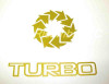 Turbo Decal Gold  - 1981-82